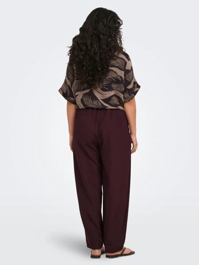Blouse bruin