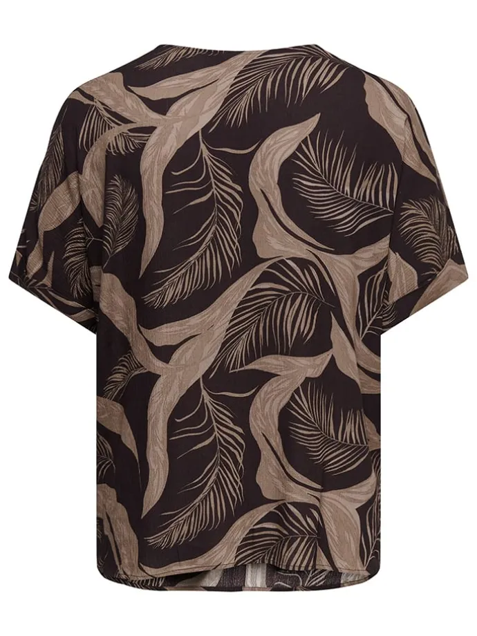 Blouse bruin