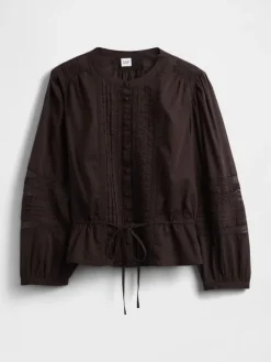 Blouse bruin