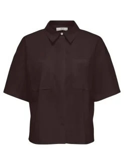 Blouse bruin