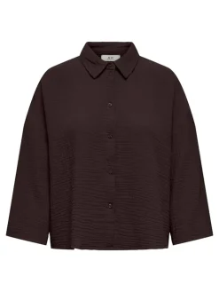 Blouse bruin