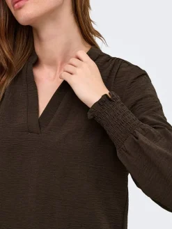 Blouse bruin