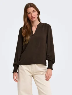Blouse bruin