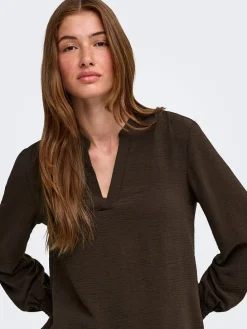 Blouse bruin