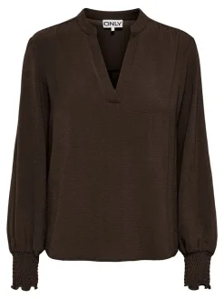 Blouse bruin