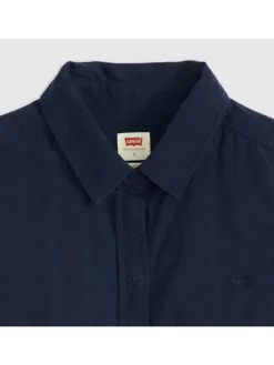 Blouse donkerblauw