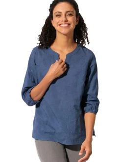 Blouse donkerblauw