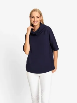 Blouse donkerblauw