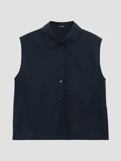 Blouse donkerblauw
