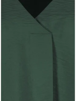 Blouse donkergroen