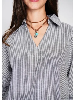 Blouse grijs