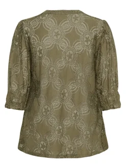 Blouse kaki