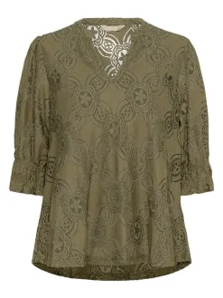 Blouse kaki