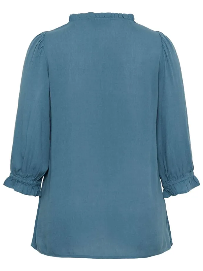 Blouse "Kiv" lichtblauw