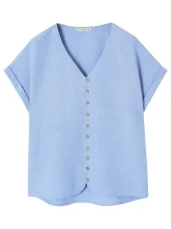 Blouse lichtblauw