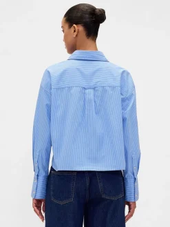 Blouse lichtblauw