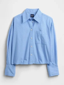 Blouse lichtblauw