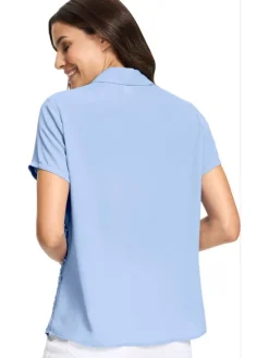 Blouse lichtblauw