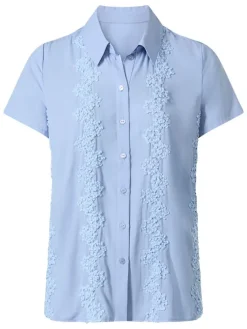 Blouse lichtblauw