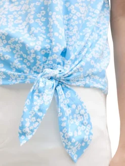 Blouse lichtblauw