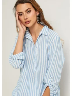 Blouse lichtblauw