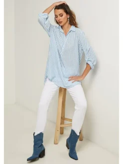 Blouse lichtblauw