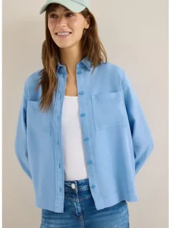 Blouse lichtblauw