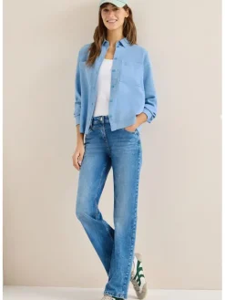 Blouse lichtblauw