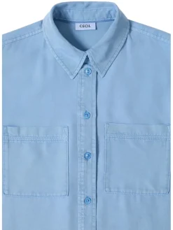 Blouse lichtblauw