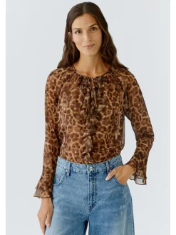 Blouse lichtbruin