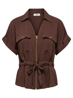 Blouse "Mille" bruin