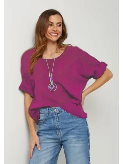 Blouse paars
