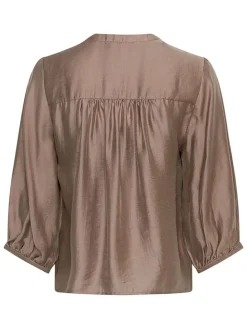 Blouse "Ramona Rikkelia" lichtbruin