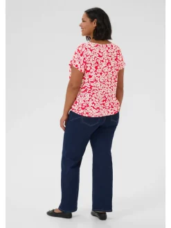 Blouse rood