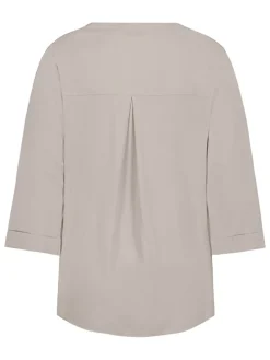 Blouse taupe