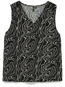 Blousetop zwart