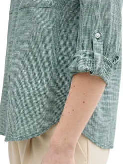 Blouse turquoise