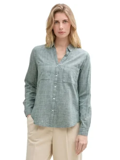 Blouse turquoise