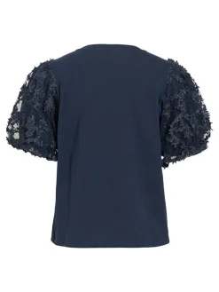 Blouse "Vionesca" donkerblauw