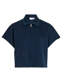 Blouse "Visiffi" donkerblauw