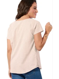 Blouse zandkleurig