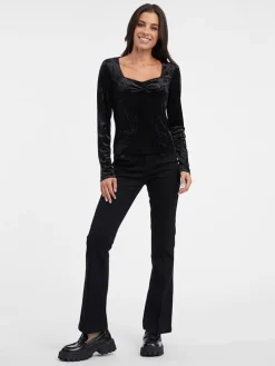 Blouse zwart