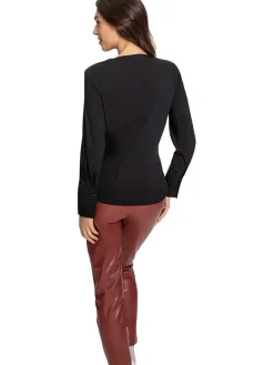Blouse zwart