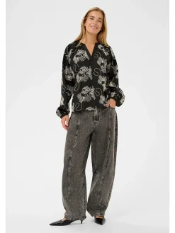 Blouse zwart