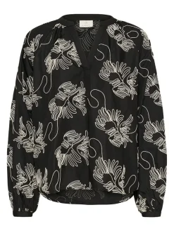 Blouse zwart