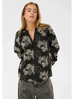 Blouse zwart