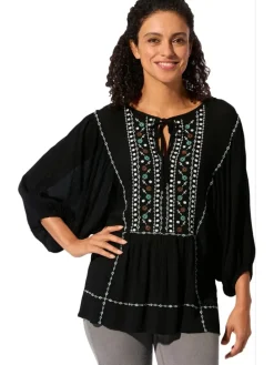 Blouse zwart