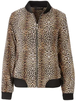 Blouson camel/zwart