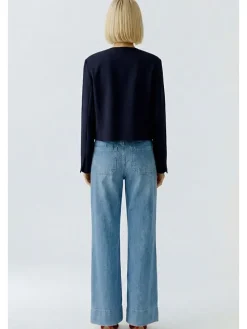 Blouson donkerblauw