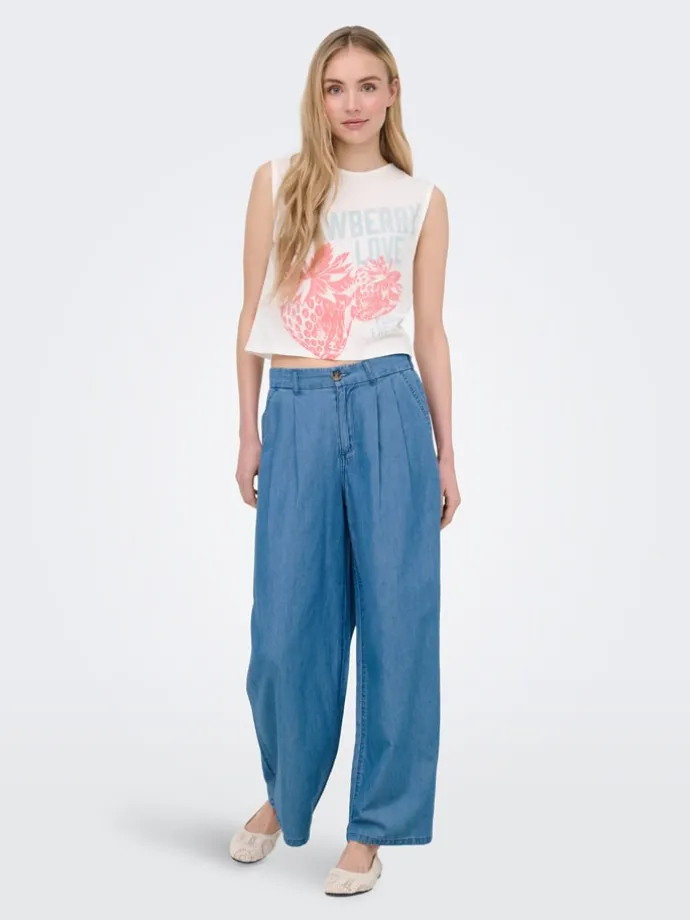 Broek blauw